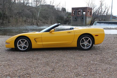 2000 chevy corvette convertible low miles