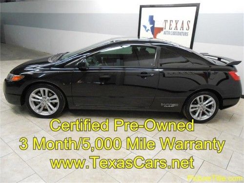 08 civic si coupe 6spd certified warranty we finance!!!!