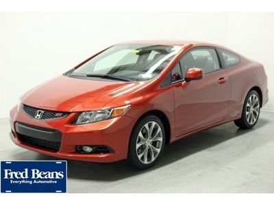 12 si 6 speed manual coupe 2.4l vtec navigation bluetooth loaded fwd one owner