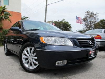 Azera limited v6 3.8l auto leather xtra clean florida carfax sunroof must see