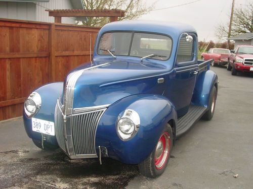 1941 ford pickup hot rod 350 chevy with tri-power