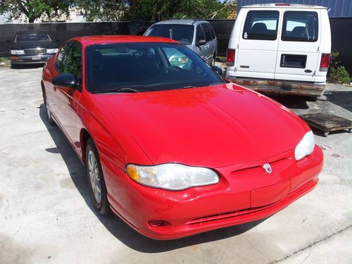 Chevrolet monte carlo 2005 low miles fantastic condition runs well new paint