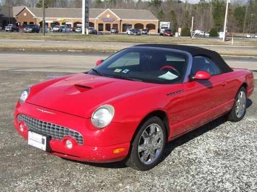 2002 ford thunderbird convertible v8 a/t