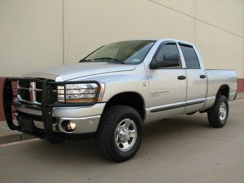 2006 ram 2500 4x4 diesel, quad cab short bed, 1owner, serviced, extremely clean!