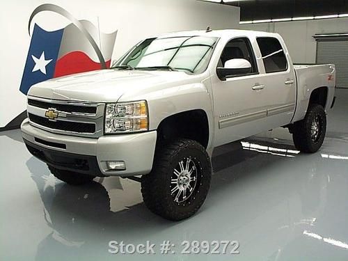 2010 chevy silverado ltz z71 4x4 lifted sunroof dvd 30k texas direct auto