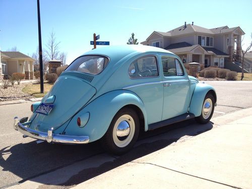 1961 volkswagen beetle deluxe 1.2l