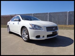 2011 nissan maxima 4dr sdn v6 cvt 3.5 sv nav roof htd seats loaded