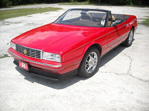 1989 allante,no reserve,estate sale,original car,low miles,garaged for years,