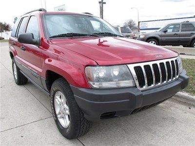 Red suv laredo clean title finance power stereo air auto cruise control ac