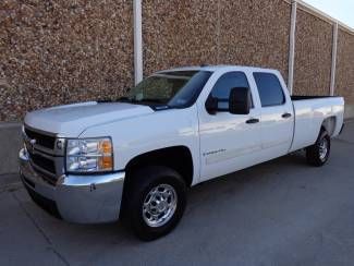2008 chevrolet 2500hd crew cab long bed 6.0 liter v8-4x4-carfax certified
