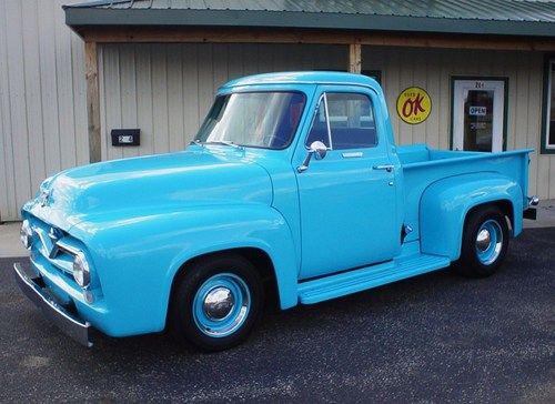 1955 ford f-100 frame off, sharp