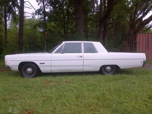 1968 plymouth fury ii rare 2 dr sedan