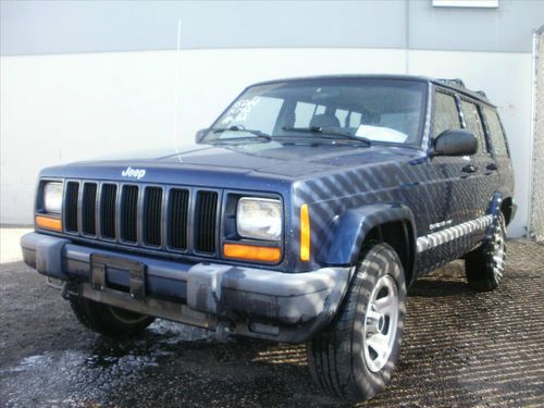 2001 jeep cherokee sport 4x4, asset # 14742