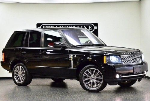 2011 range rover supercharged autobiography black loaded rare car