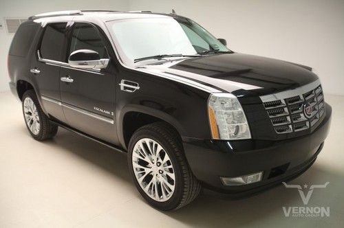 2009 escalade awd navigation sunroof heated cooled leather we finance 84k miles