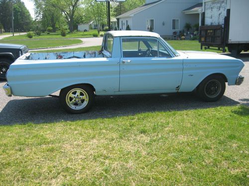 1964 ford ranchero 260 v8 auto runs very good  very low miles 49,000 ,needs tlc