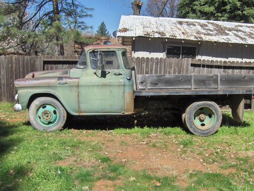 1959 chevy/gmc truck, big back window, 1 ton dually, original paint, california