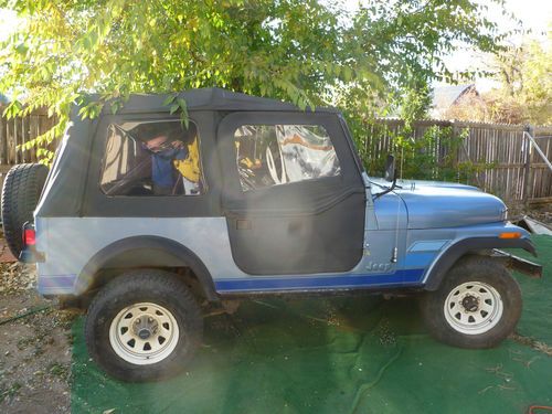 Once-in-a-lifetime dream 1984 jeep cj-7 with 29k original miles! one owner