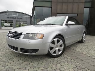 2004 audi a4 2dr cabriolet 1.8t cvt, leather, very nice trade in for a lexus