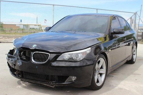 2008 bmw 528i damadge repairable rebuilder only 65k miles will not last runs!!