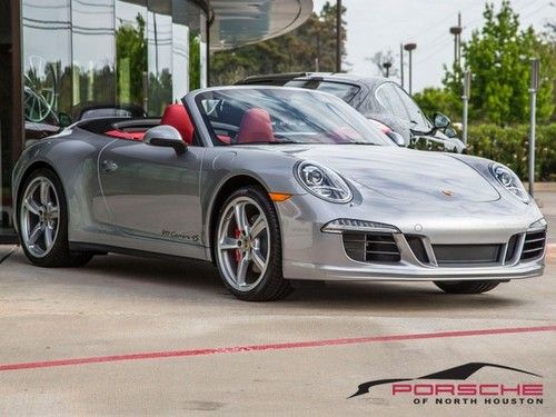 2013 porsche carrera 4s cabriolet c4s cab pdk gt silver 20 rims bose nav