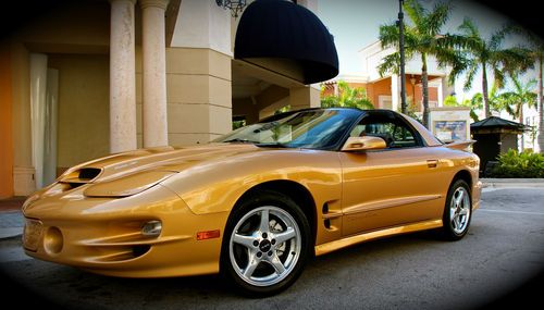 1998 trans am ws6 m6 low miles rare 1-of 18 made sport gold metallic - video