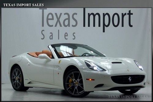 2012 california,20-inch wheels,white/tan,carbon,diamond stitch,1.49% financing