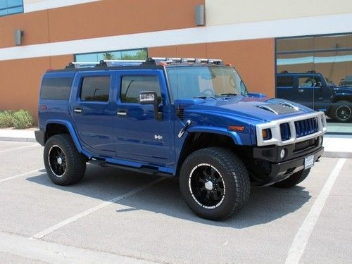 2006 hummer low miles custom wheels and tires 3rd row seat