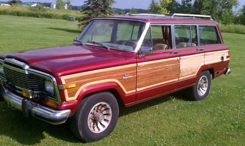 1984 jeep grand wagoneer limited 360 v8 woody runs great