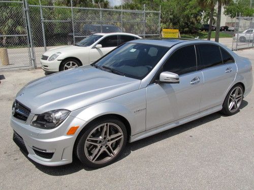 2013 mercedes c63 amg low miles, loaded, like new!!