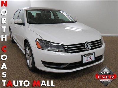 2013(13)passat se white/black fact w-ty only 4k heat sts phone cruise save huge!