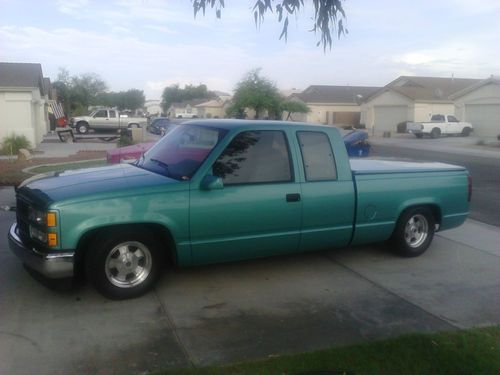 Purchase Used 1993 Chevy Silverado 1500 Lowered Extended Cab