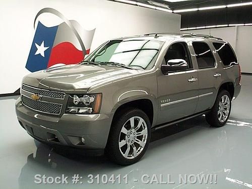 2012 chevy tahoe ltz 4x4 7pass sunroof nav dvd 22's 11k texas direct auto