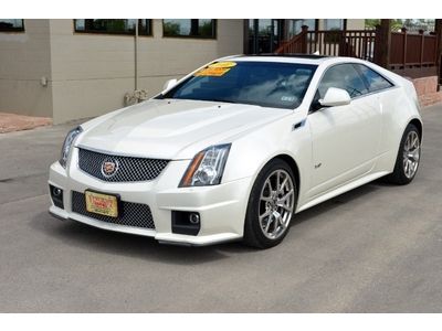 2011 cadillac cts-v 2dr cpe 6.2l supercharged leather power seats windows bose t