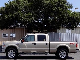 2008 gold lariat 6.4l v8 4x4 off road sirius spray in bed liner cruise