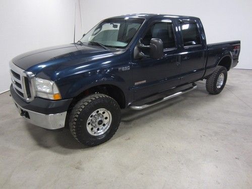 03 ford f-250 power stroke turbo diesel 4x4 6.0l v8 crew cab short bed co owned