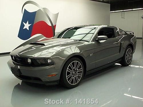 2010 ford mustang gt premium 5-spd leather 19's 27k mi texas direct auto
