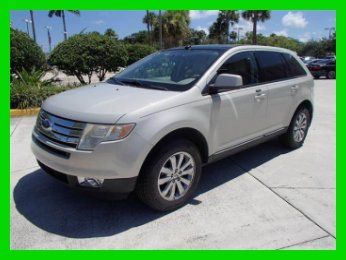 2007 ford edge sel plus!!!, panoroof, 4 newtires, mercedes-benz dealer, l@@k!!!
