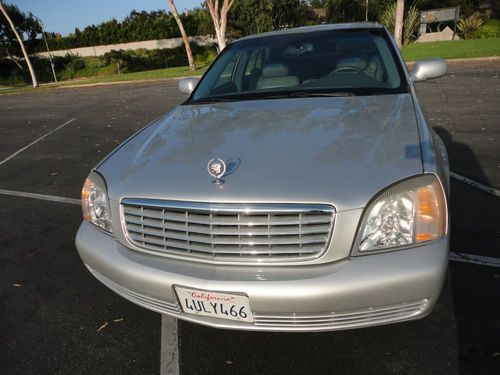 2001 cadillac deville 87k leather loaded california car no rust !!no reserve!!