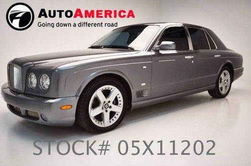 38k low miles 2006 bentley arnage t clean loaded leather gray autoamerica