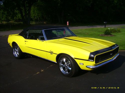 1968 camaro ss rs convertible