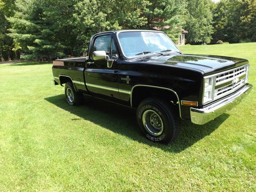 Purchase used 1984 Black Chevy Silverado(Frame-Off ... Purchase used 1984 Black Chevy Silverado(Frame-Off ...