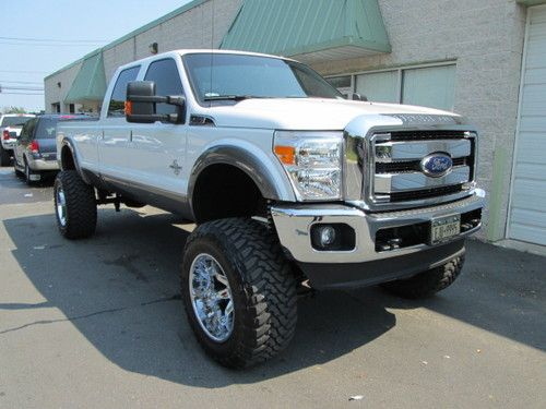 2012 ford f-250 super duty lariat extended cab pickup 4-door 6.7l