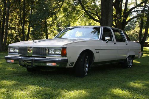 1984 oldsmobile ninety eight regency, original condition