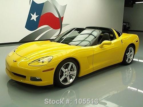 2006 chevy corvette 3lt z71 6spd hud nav htd seats 48k texas direct auto