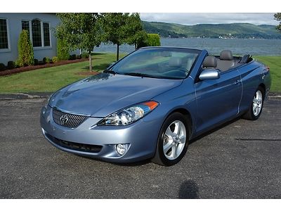 2006 toyota solara sle convertible navigation heated leater stunning 1 owner wow