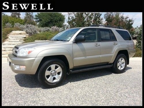 2003 toyota 4runner sr5 sport edition cd tow one owner