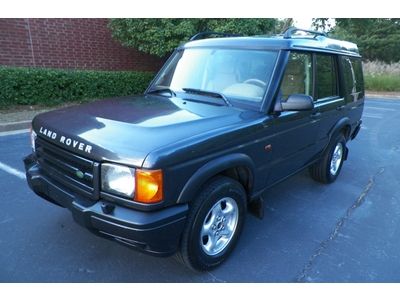 2000 land rover discovery series ii 4x4 georgia owned leather seats no reserve