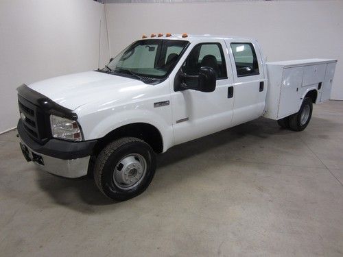 06 ford f350 xl 9ft workbody power stroke turbo diesel 4x4 crew co owned 80 pics