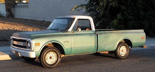California original, 1971 chevy c-10, one owner, nice 'ol truck